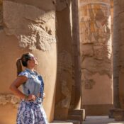 free photo of woman in the luxor templex luxor egypt 1