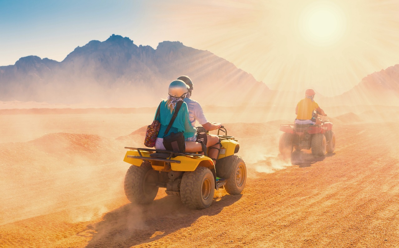 Popołudnie na Quadach  i Safari na Pustyni w Hurghadzie